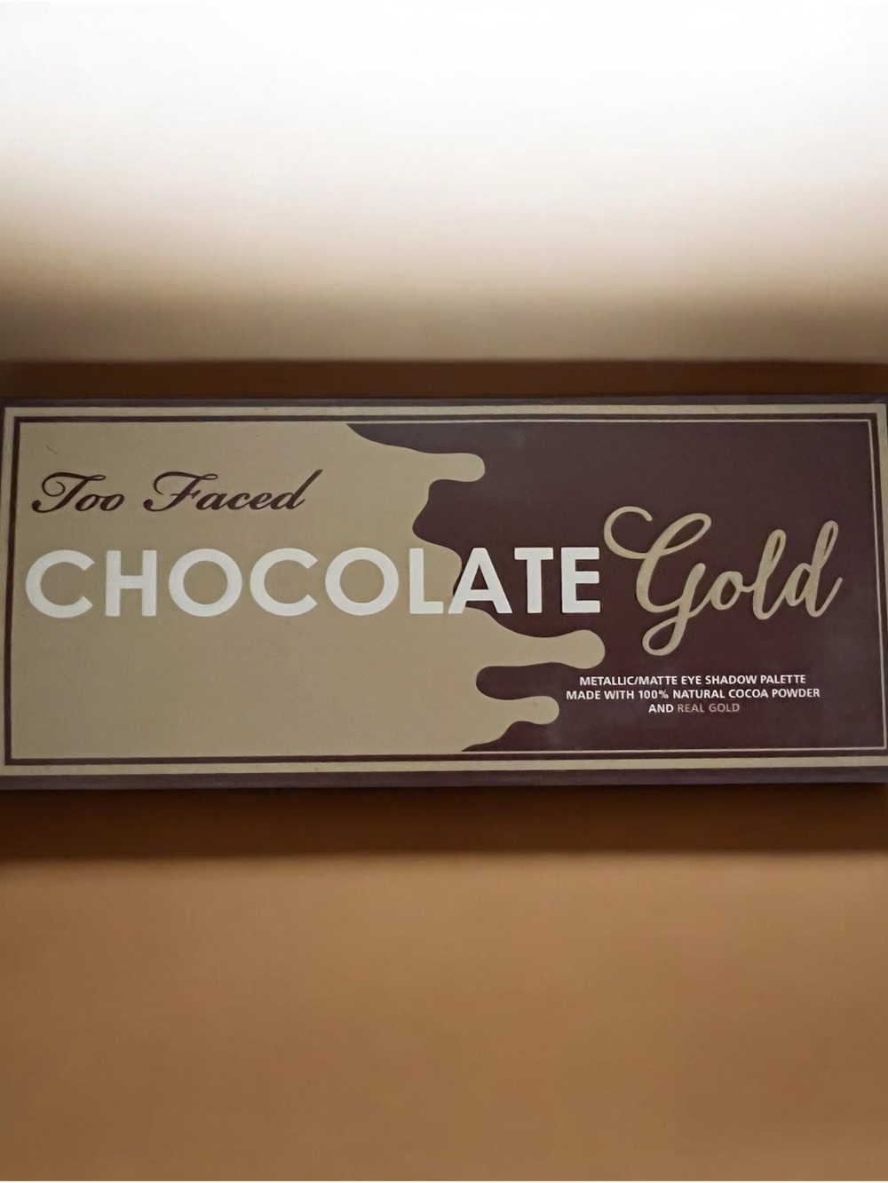 Too Faced Chocolate Gold Eyeshadow Palette Rare NEW in box